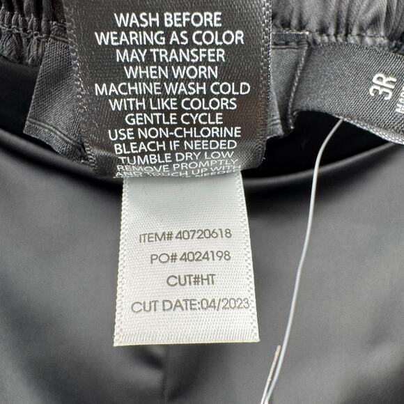 Torrid pants women's 3R high rise wide leg satin pull on elastic waist black NEW - Picture 9 of 9